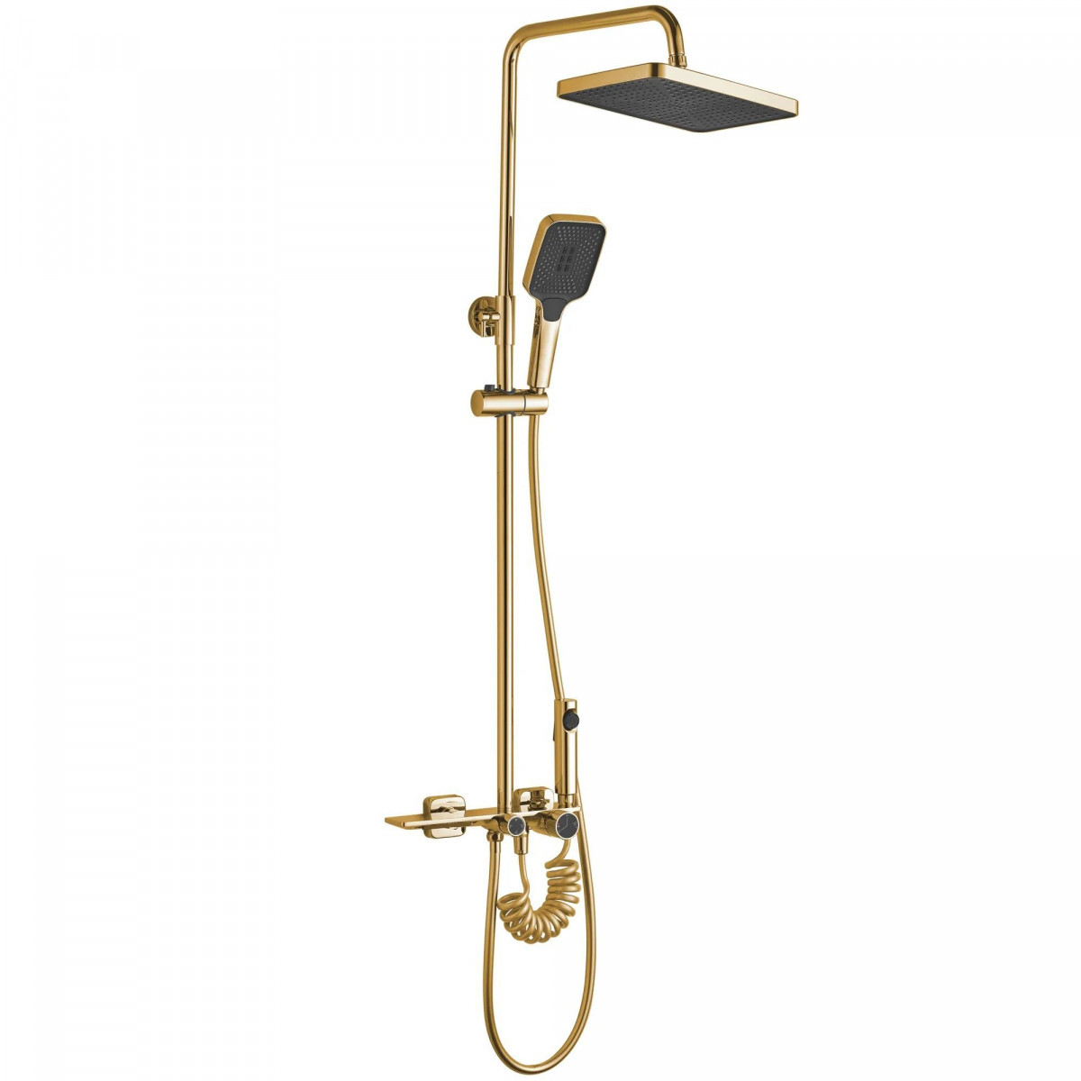 Душевая стойка Rea Helix REA-P6619 (золото)