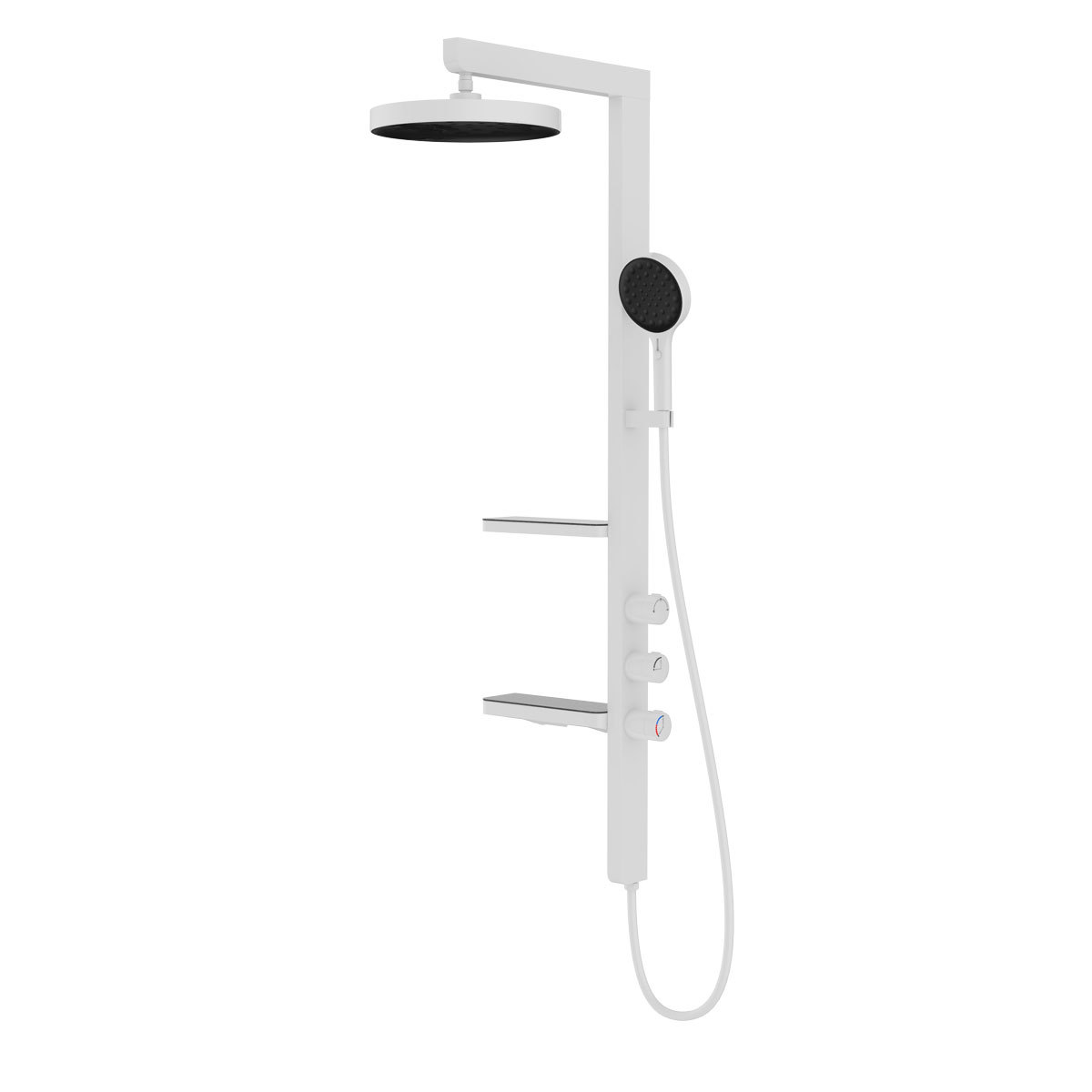 Душевая система Vincea Inspire VSFS-3I11W (белый)