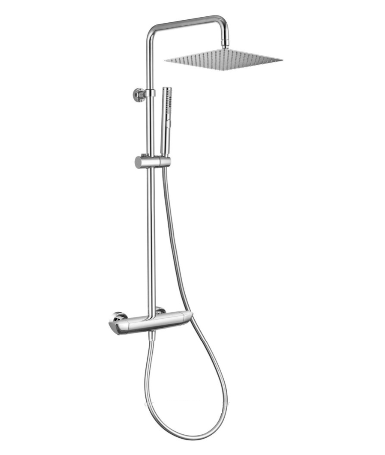 Душевая стойка Allen Brau Eclipse Infinity 5.21032-00 (хром) с термостатом
