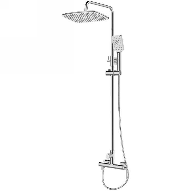 Душевая стойка BelBagno ACQUA ACQUA-DOCM-CRM (хром)