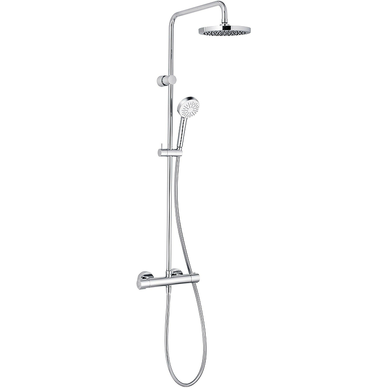 Душевая система Kludi  Logo Dual Shower System 6809405-00 (хром) с термостатом