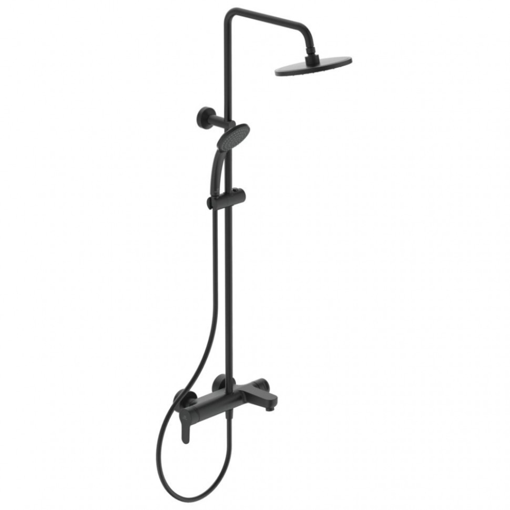 Душевая система Ideal Standart Idealrain BC525XG (чёрный матовый)