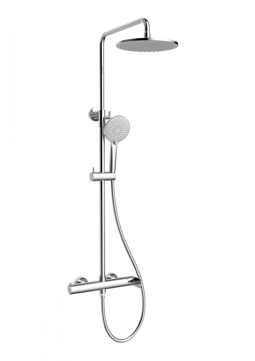Душевая стойка Vincea Rondo VSFS-1R0CH (хром)