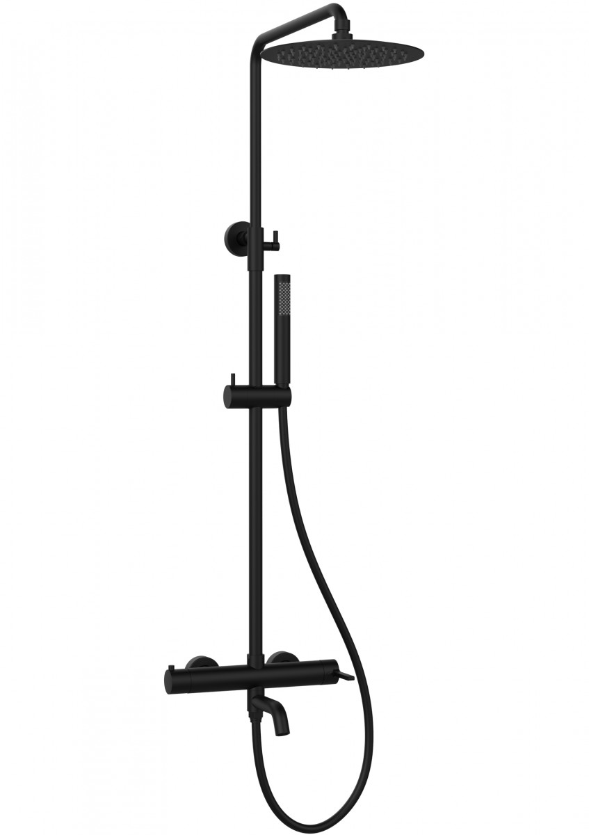 Душевая стойка Vincea Villa VSFS-1VL1MB (черный)