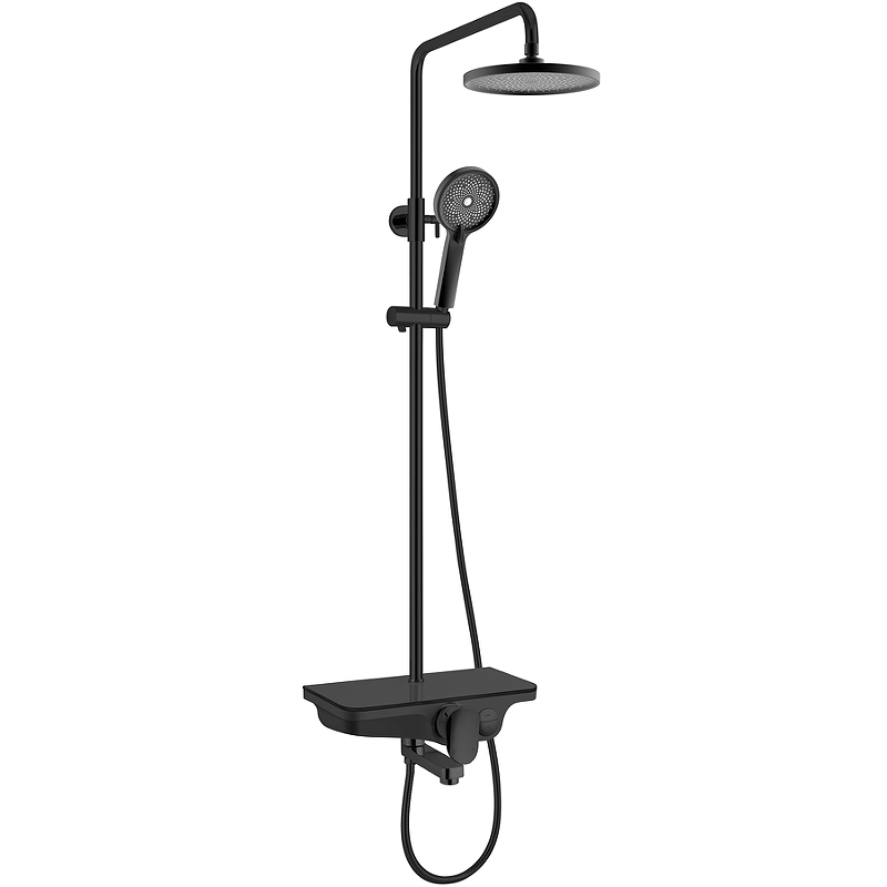 Душевая система WeltWasser WW DP 1020 BL 10000003186 (черный)