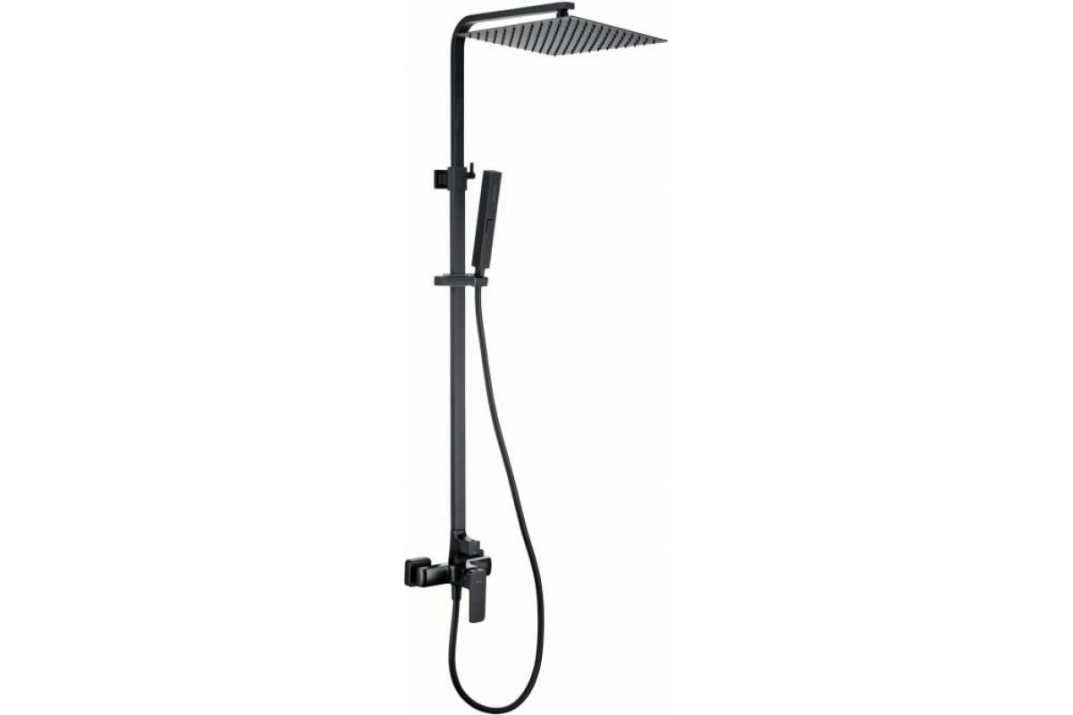 Душевая система Allen Brau Infinity 5.21012-31 (черный матовый)