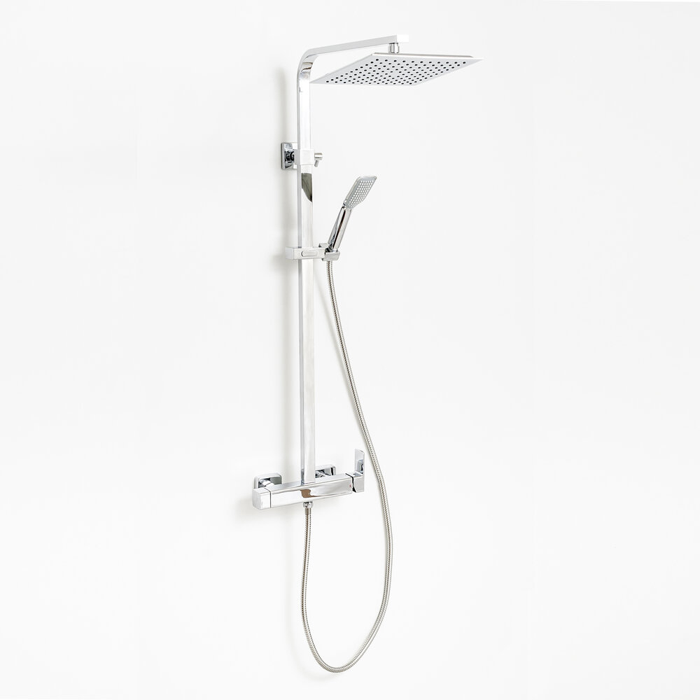 Душевая стойка Clever Saona Slim 61023 (хром)