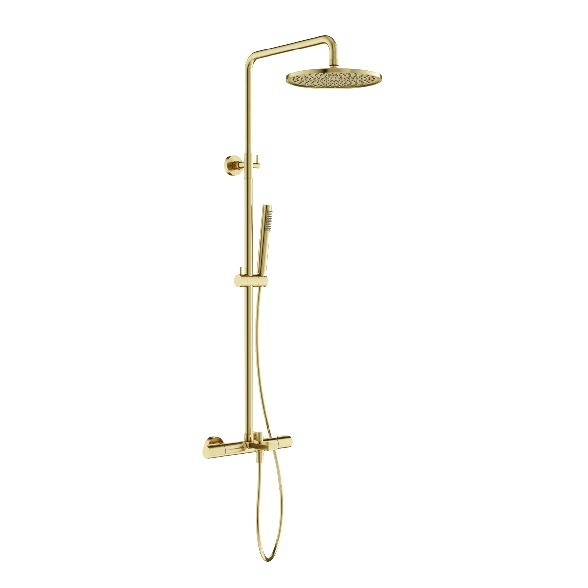 Душевая система Sancos Etna SC9008BG (золото брашированное) с термостатом