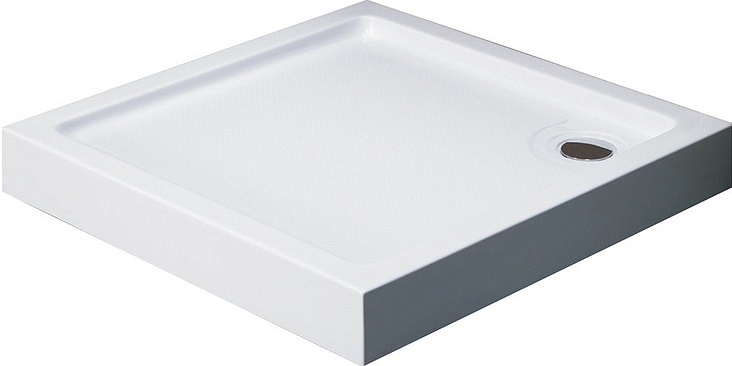 Душевой поддон Black&White Stellar Wind Easy Plumb SQ-09H 900*900 мм (белый)