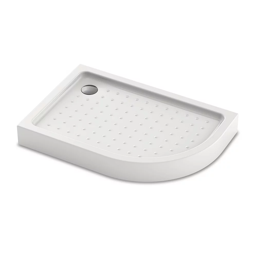 Душевой поддон Veconi Tezeo TZ55L-10080-C5 1000*800 мм (белый) L