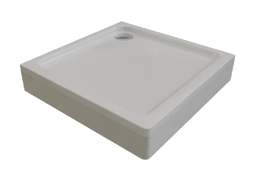 Душевой поддон Radomir Берген 1-11-2-0-0-347 900*900 мм (белый/хром)