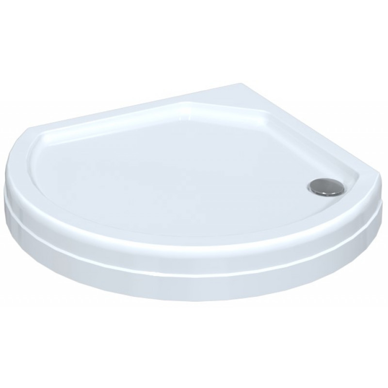 Душевой поддон Radomir Стронг 1-11-0-0-0-180 900*900 мм (белый)