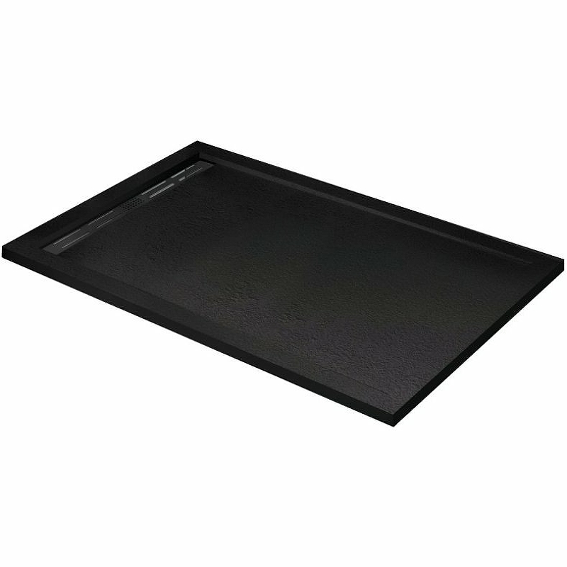 Душевой поддон Cezares TRAY-AS-AH-120/90-30-NERO 1200*900 мм (чёрный матовый)