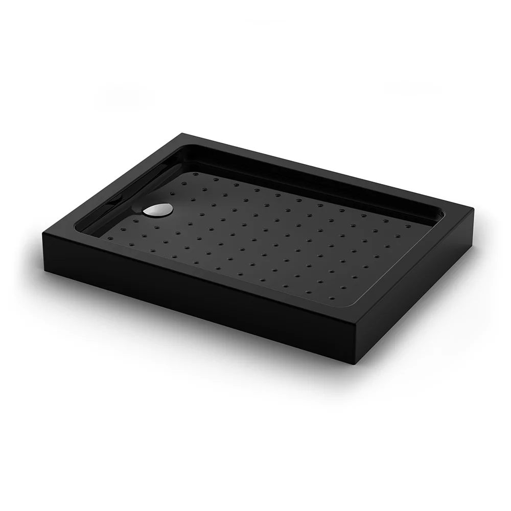 Душевой поддон Veconi TezeoTZ54B-12090-C5 1200*900 мм (чёрный матовый)