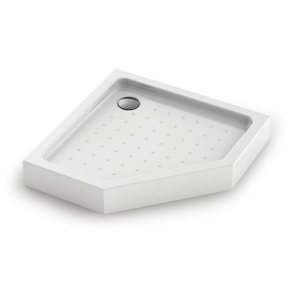 Душевой поддон Veconi Tezeo TZ53-100-C5 1000*1000 мм (белый)