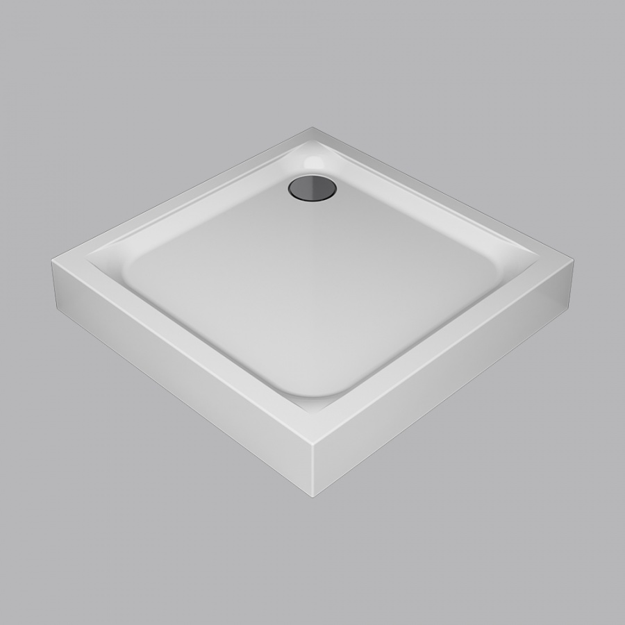 Душевой поддон AM.PM Gem W90T-403-090W 900*900 мм (белый)
