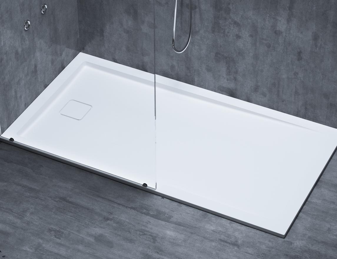 Душевой поддон Salini Capri  S-Sense 1500*800 мм ( белый матовый)