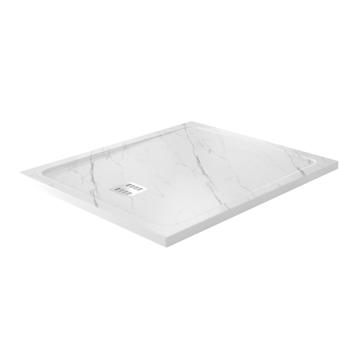 Душевой поддон WasserKRAFT Rhin 44T10 1200*1000 мм (белый мрамор)