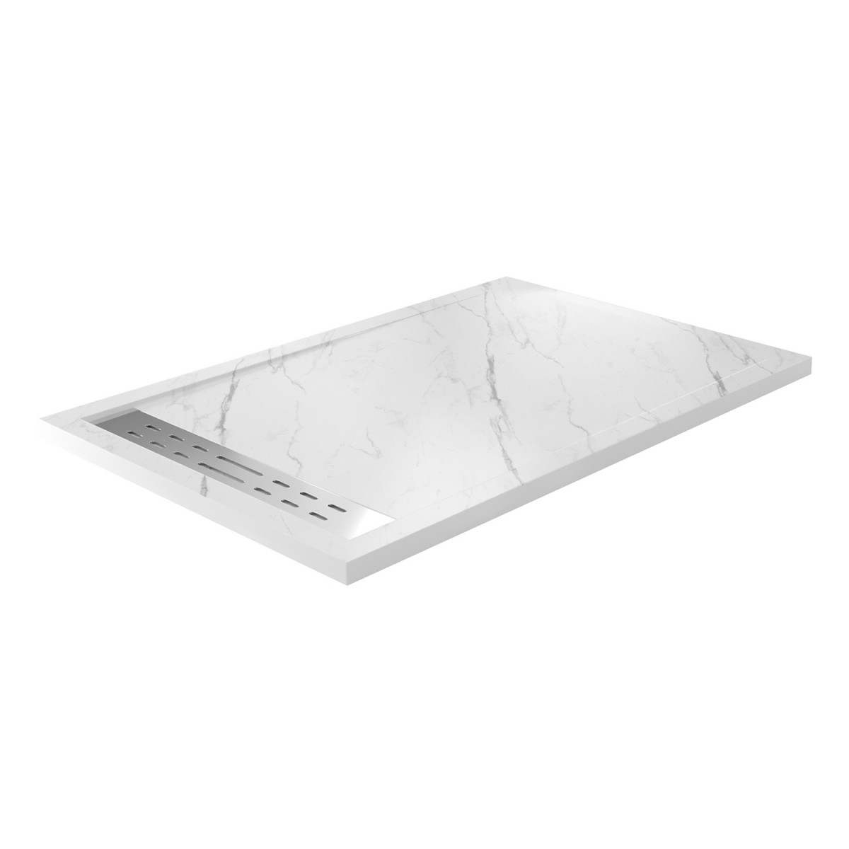 Душевой поддон WasserKRAFT Rhin 44T36 1400*900 мм (белый мрамор)
