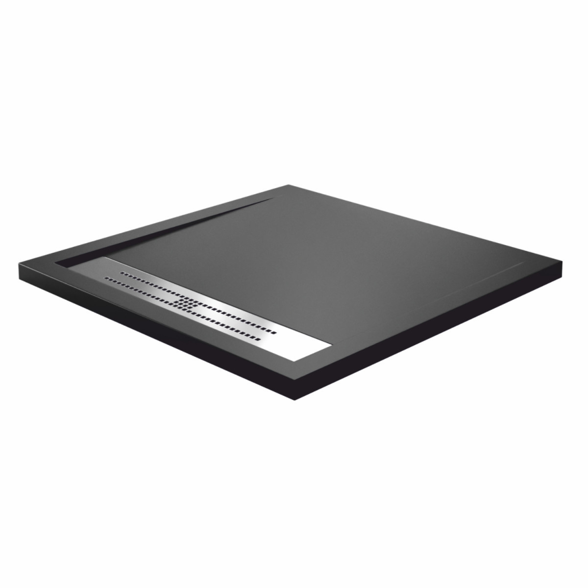 Душевой поддон WasserKRAFT Abens 20T03 900*900 мм (чёрный матовый)