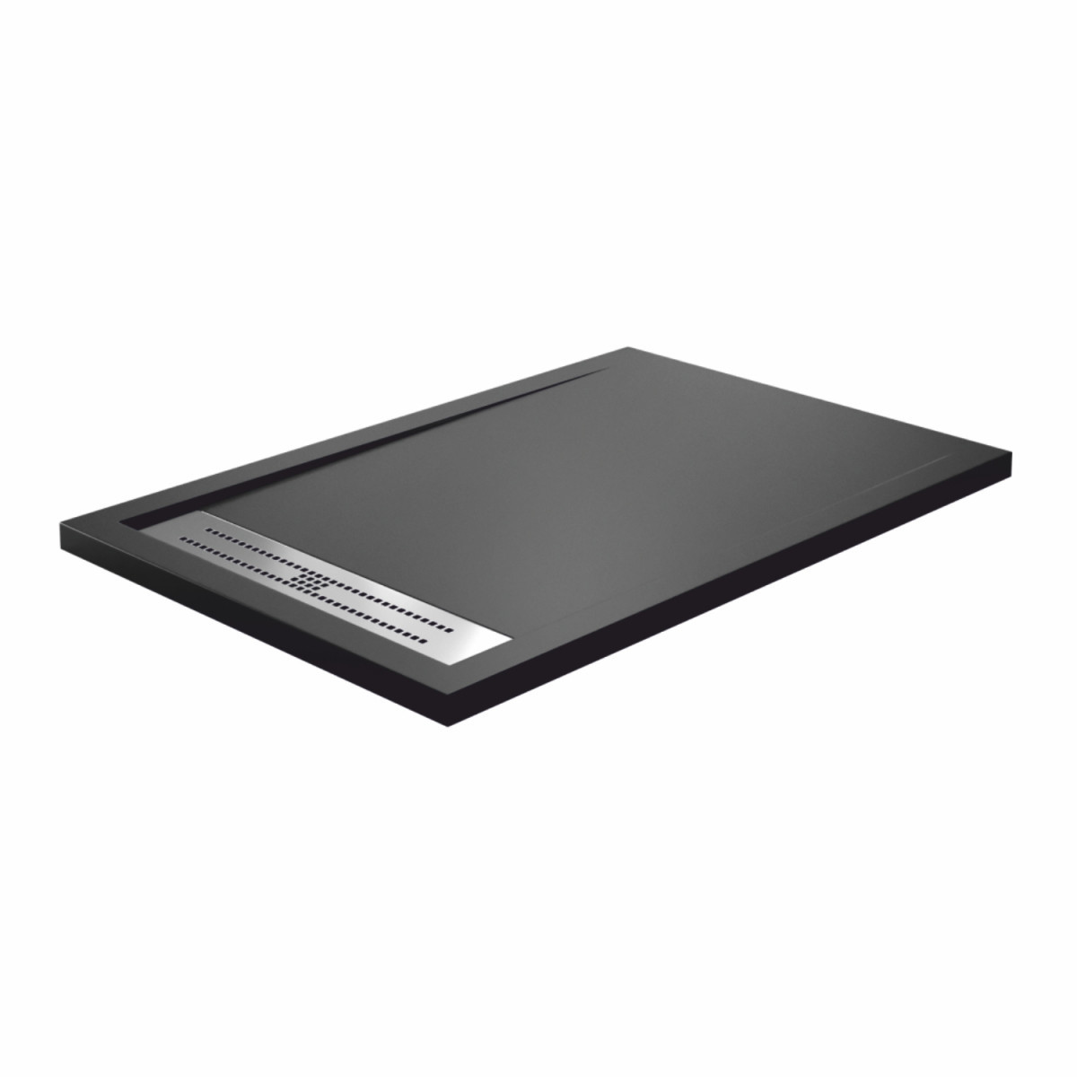 Душевой поддон WasserKRAFT Abens 20T35 1400*800 мм (чёрный матовый)