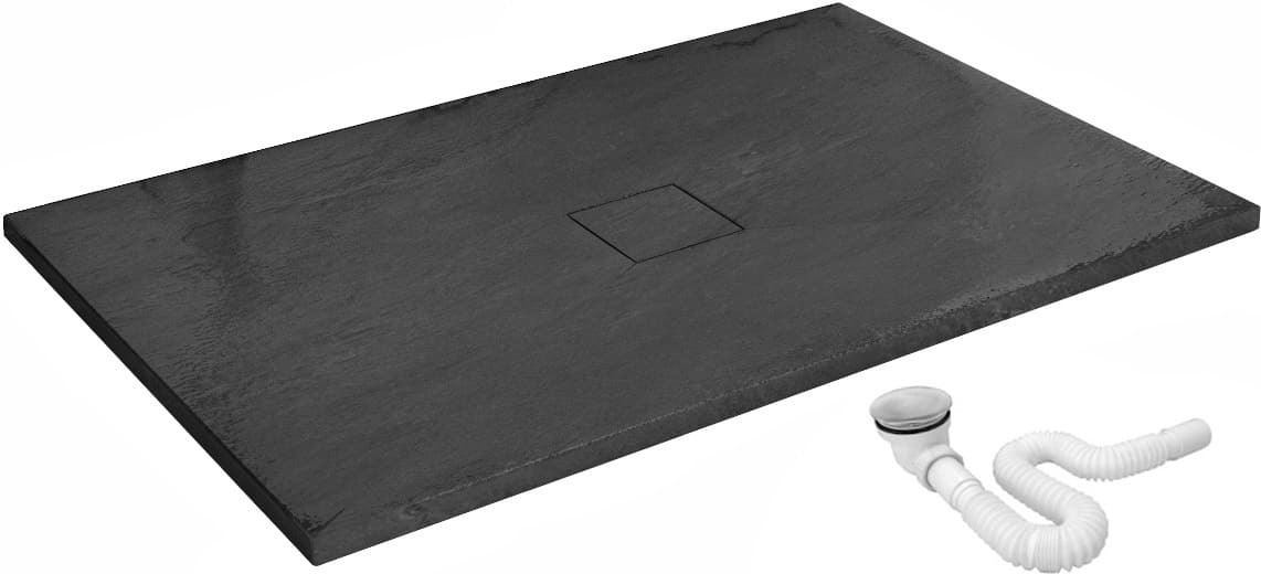 Душевой поддон Rea Rock REA-K9756 1000*800 мм (чёрный)