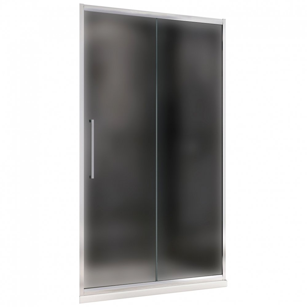 Душевая дверь Abber Schwarzer Diamant AG30120MH 1200*1950 мм (хром/матовое)