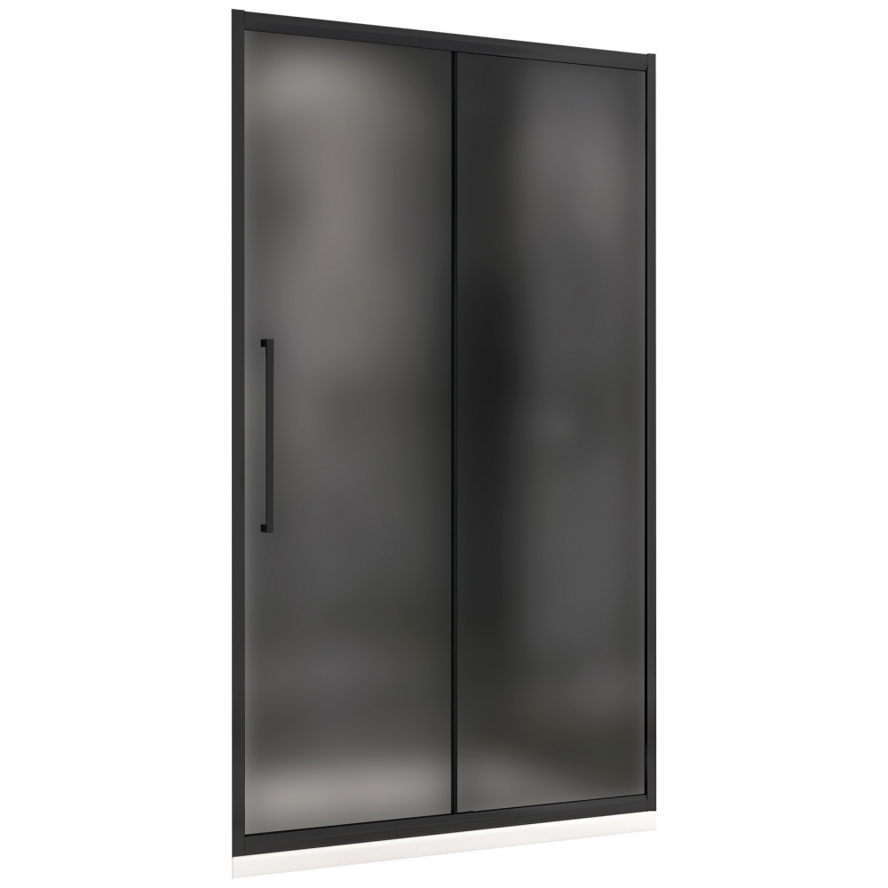 Душевая дверь Abber Schwarzer Diamant AG30160BMH 1600*1950 мм (чёрный/матовое)