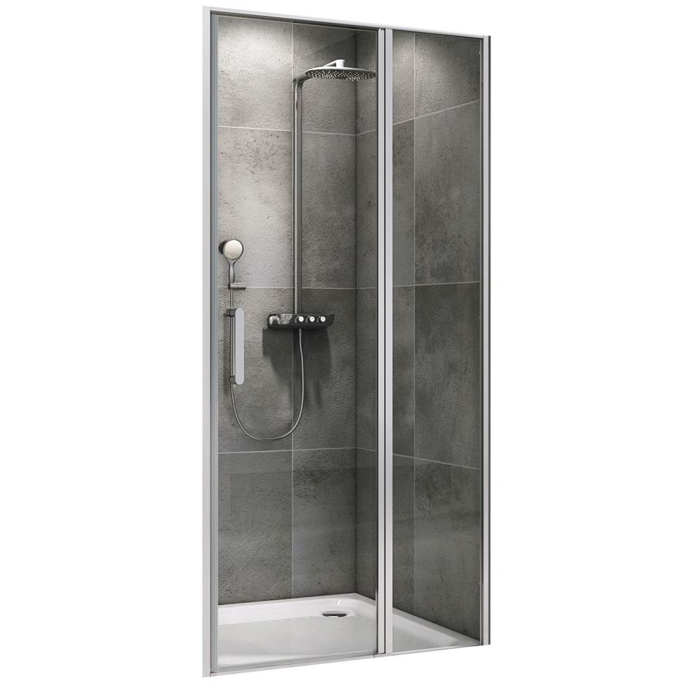 Душевая дверь Abber Sonnenstrand AG04140S 1400*1950 мм (хром/прозрачное)