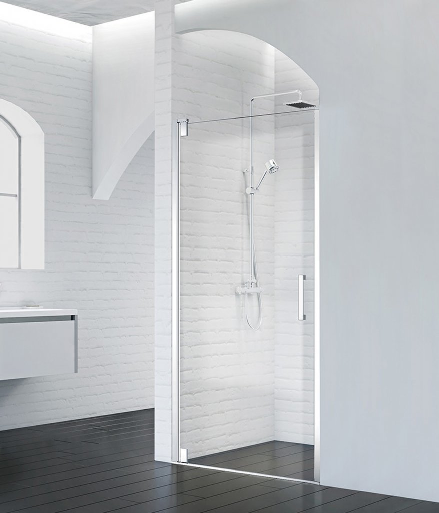 Душевая дверь BelBagno MARMI-B-1-90-C-Cr 900*1950 мм (хром/прозрачное)