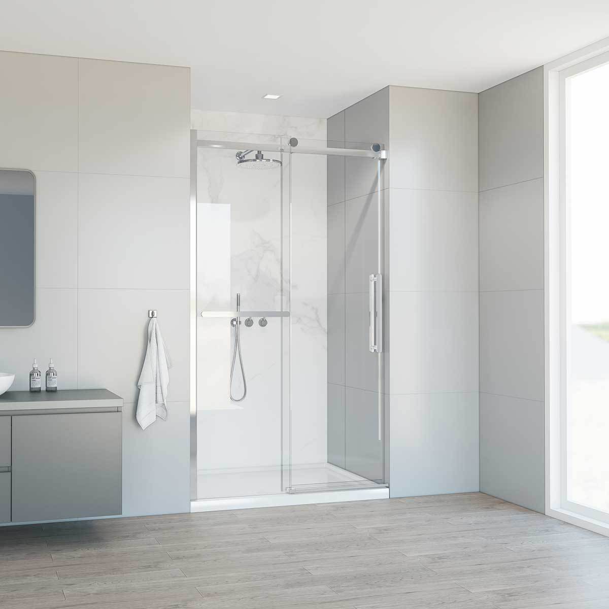 Душевая дверь Vincea Сomo Soft VDS-1CS110CL 1100*1950 мм (хром/прозрачное)