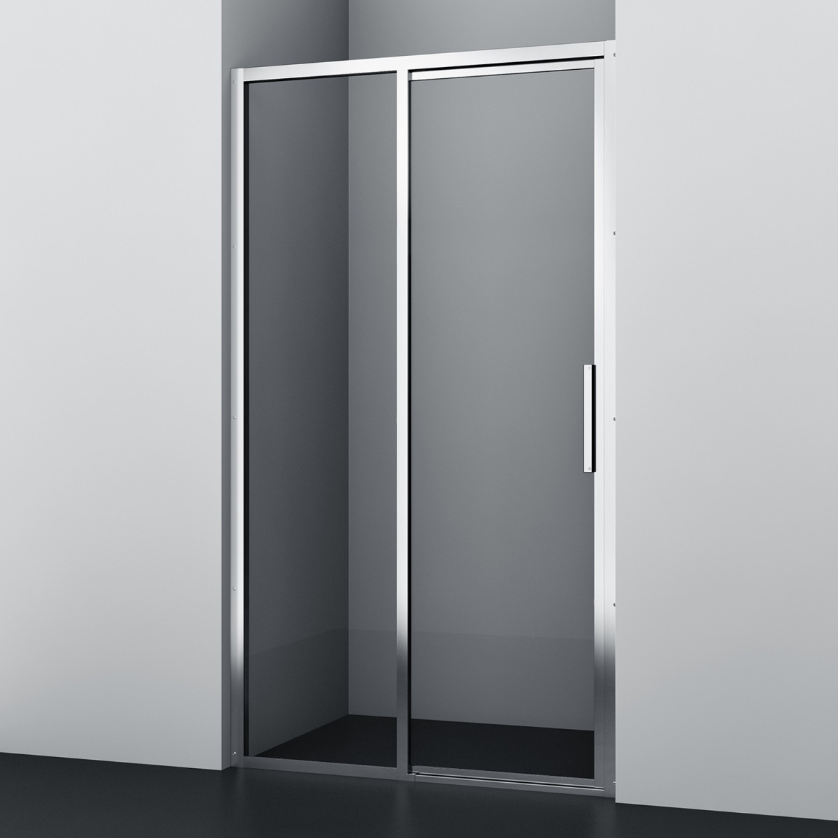 Душевая дверь WasserKRAFT Lopau 32S05L 1200*2000 мм (хром/прозрачное)