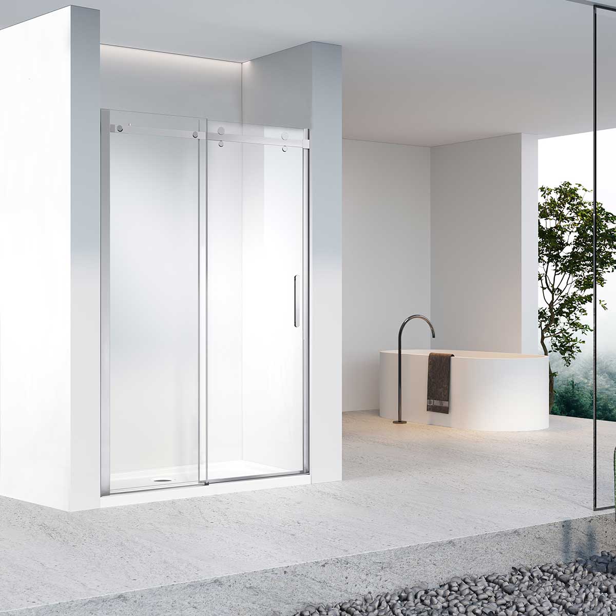 Душевая дверь Vincea Como-N VDS-4CN150CL 1500*1950 мм (хром/прозрачное)