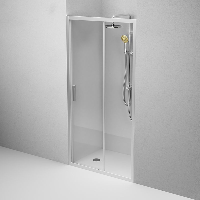 Душевая дверь AM.PM Gem Solo W90G-110-1-195MT 1100*1950 мм (хром матовый/прозрачное)