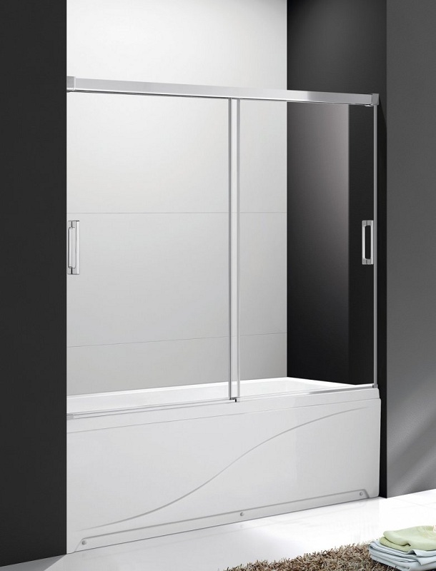 Шторка на ванну Cezares TANDEM-SOFT-VF-2-170/145-C-Cr-IV 1700*1450 мм (хром/прозрачное)
