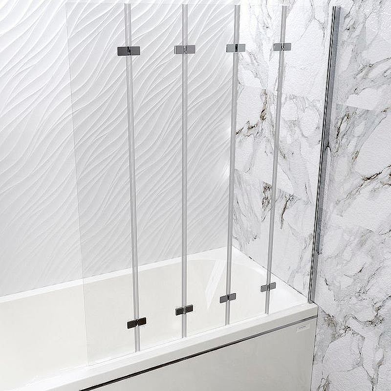 Шторка на ванну Radomir Смайл 1-08-2-0-0-199 1160*1400 мм (хром/прозрачное)