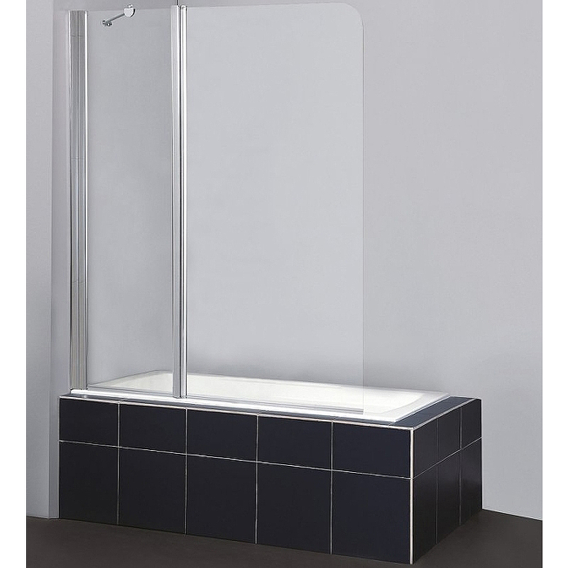 Шторка на ванну BelBagno SELA-V-11-120/140-P-Cr-L 1200*1400 мм (хром/рифленое)