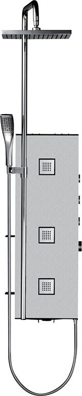 Душевая панель Jacob Delafon WATERTILE TOWER 03 E3872-185 (хром) с термостатом