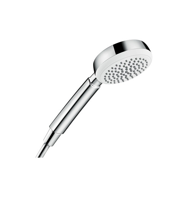 Ручной душ Hansgrohe Crometta 100 1j руч душ, белый/хром 26825400