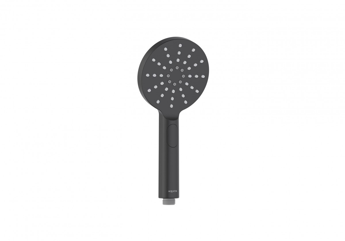 Душевая лейка Aquatek Оберон AQ2006MB (чёрный матовый)