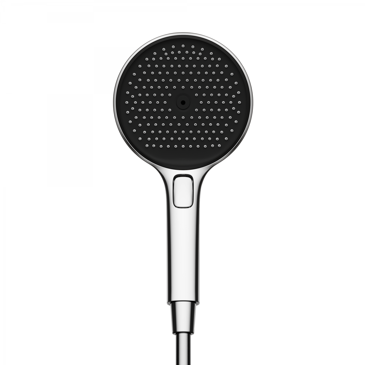 Душевая лейка Sancos Nok round SC6001CH-B (хром/черный матовый)