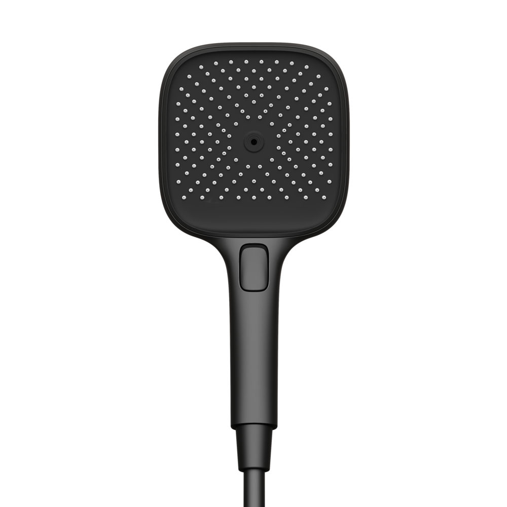 Душевая лейка Sancos Nok square SC6002MB (черный матовый)