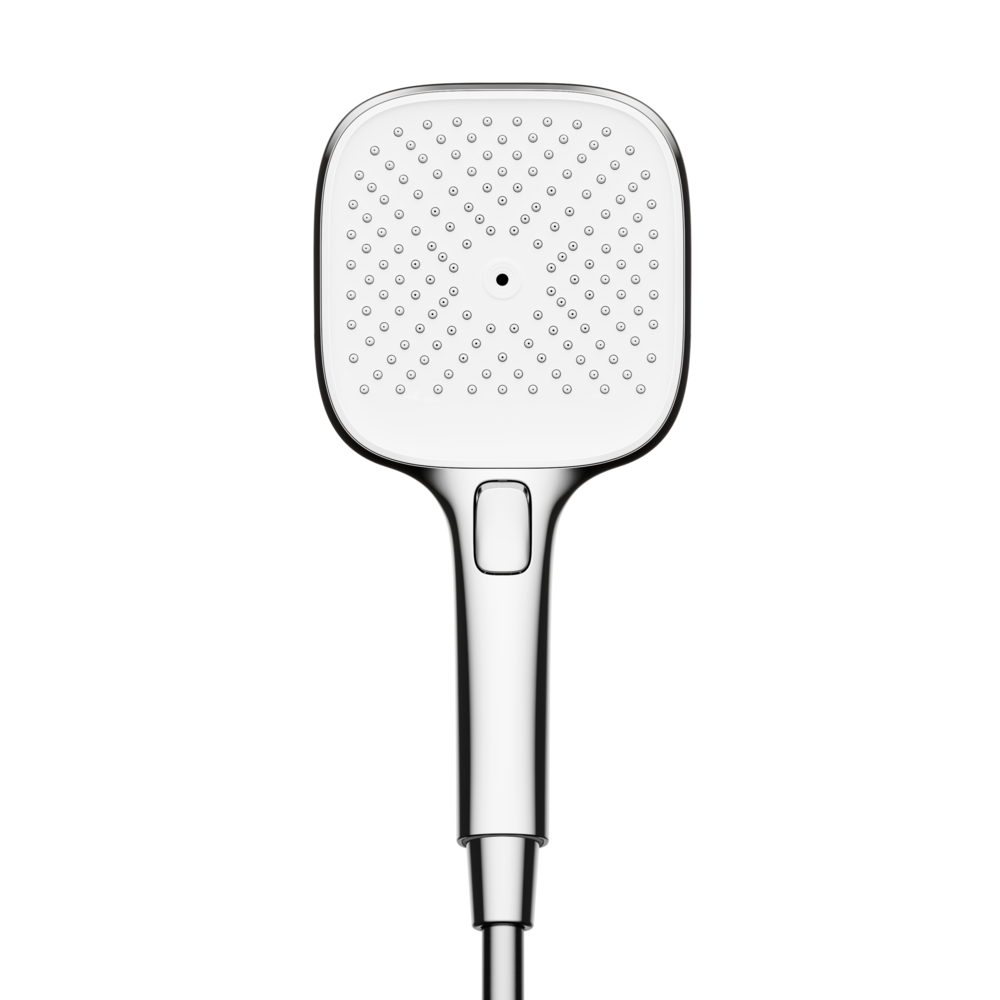 Душевая лейка Sancos Nok square SC6002CH-W (хром/белый)