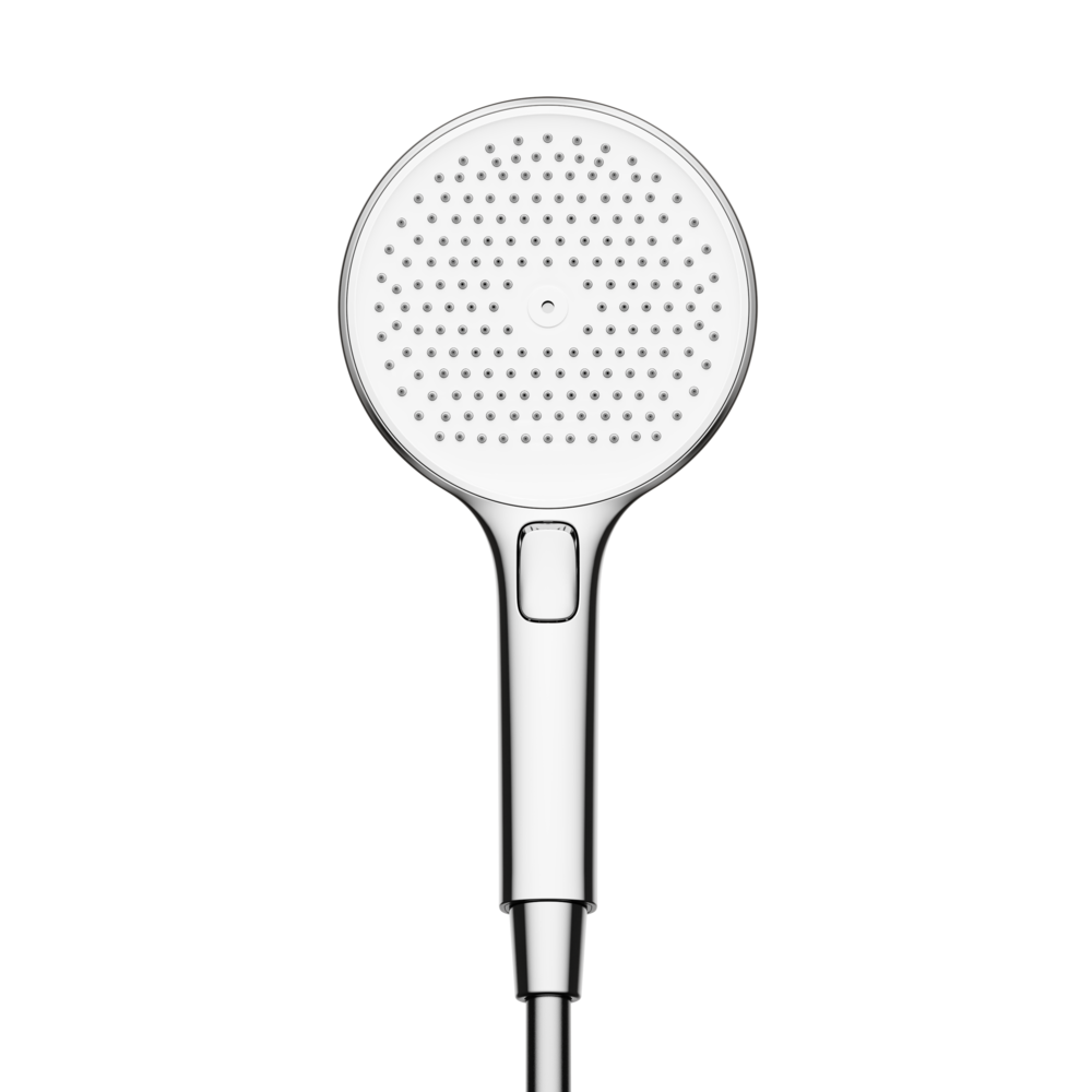 Душевая лейка Sancos Nok round SC6001CH-W (хром/белый)