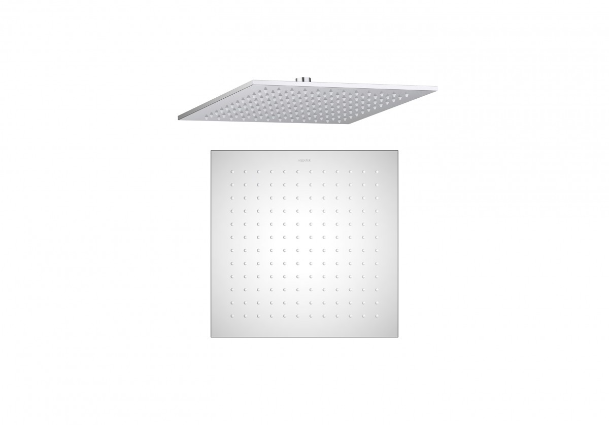 Верхний душ Aquatek AQ2078CR 300*300 мм (хром)