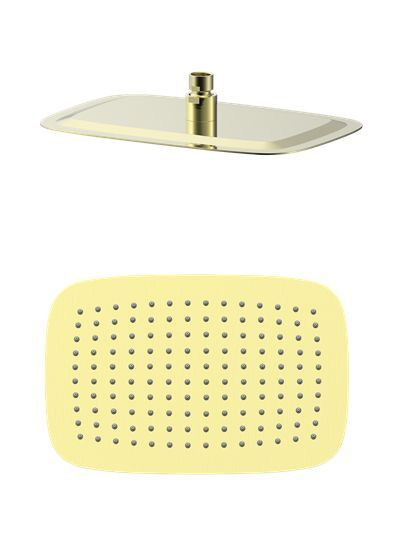 Верхний душ Wonzon & Woghand WW-88DP03-BG 300*200 мм (брашированное золото)