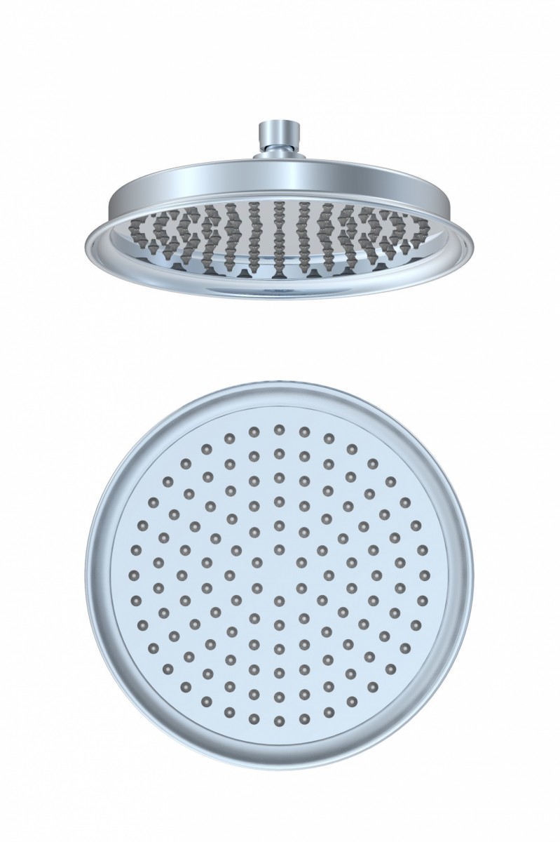 Верхний душ Wonzon & Woghand WW-88DP05-CR 228*228 мм (хром)