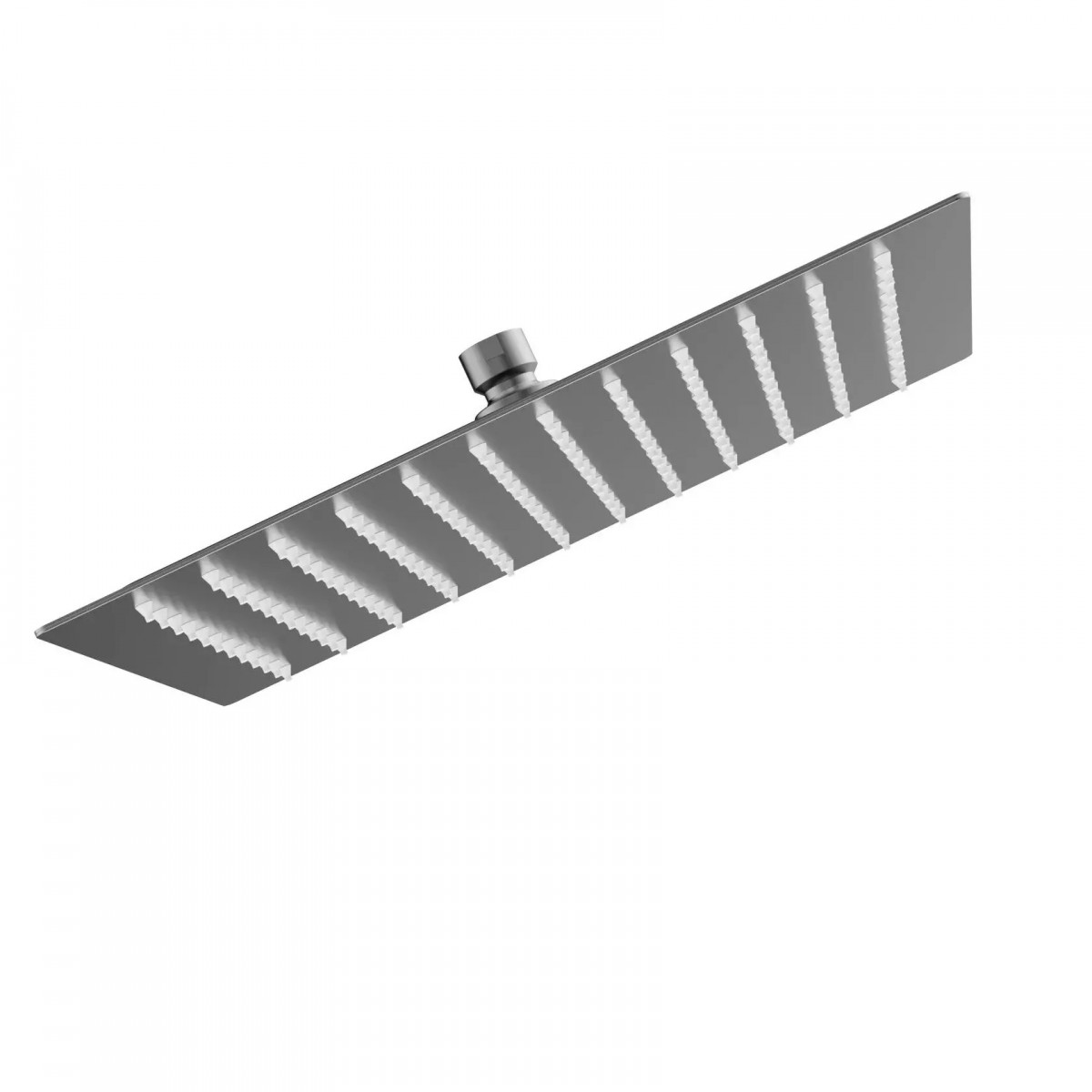 Верхний душ AQUAme Savona AQM8608GM 400*400 мм (оружейная сталь)