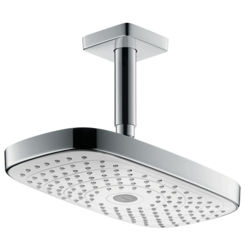 Верхний душ Hansgrohe Raindance Select E300 2jet 27384400 300*160 мм (хром/белый)