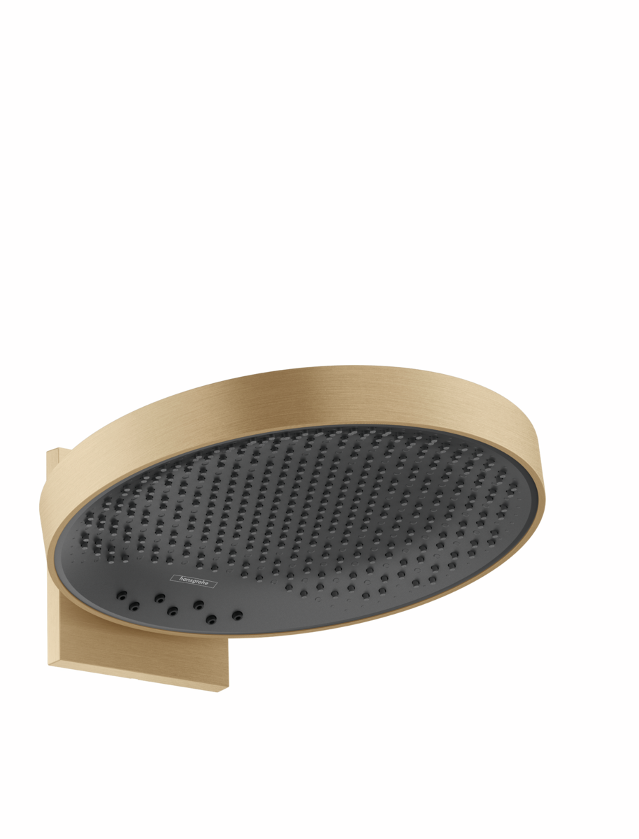 Верхний душ Hansgrohe Rainfinity 26234140 360*360 мм (бронза)